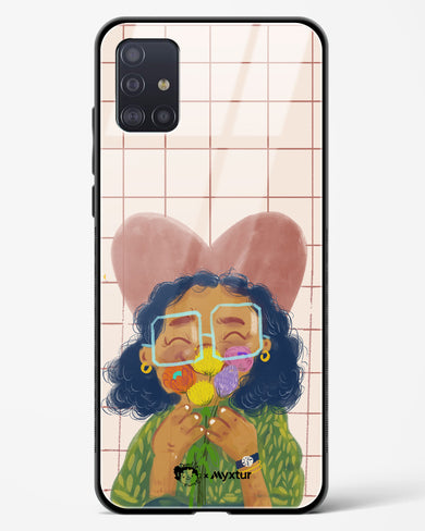 Floral Joy [doodleodrama] Glass Case Phone Cover (Samsung)