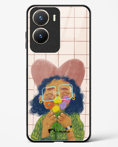 Floral Joy [doodleodrama] Glass Case Phone Cover (Vivo)