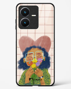 Floral Joy [Doodle Drama] Glass Case Phone Cover (Vivo)