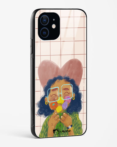Floral Joy [doodleodrama] Glass Case Phone Cover (Apple)