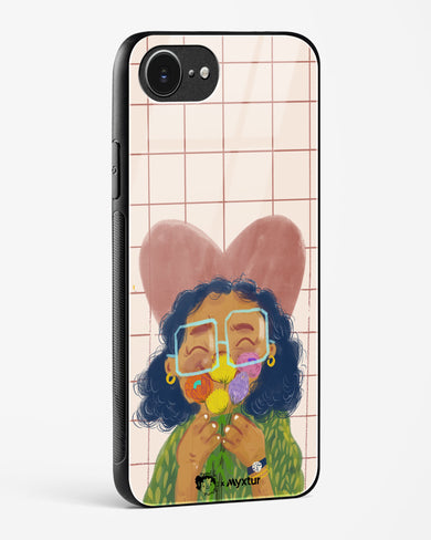 Floral Joy [doodleodrama] Glass Case Phone Cover (Apple)