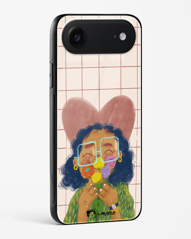 Floral Joy [doodleodrama] Glass Case Phone Cover (Apple)