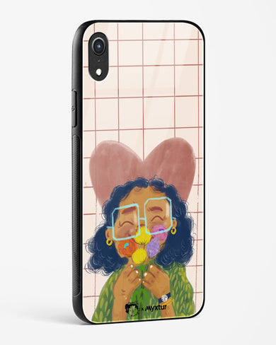Floral Joy [doodleodrama] Glass Case Phone Cover (Apple)