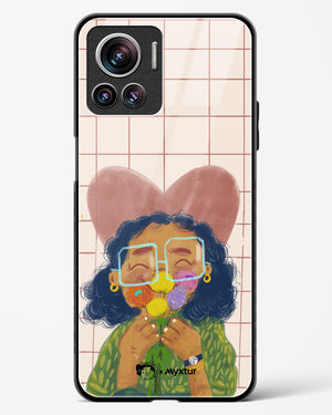 Floral Joy [doodleodrama] Glass Case Phone Cover (Motorola)