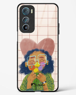 Floral Joy [doodleodrama] Glass Case Phone Cover (Motorola)