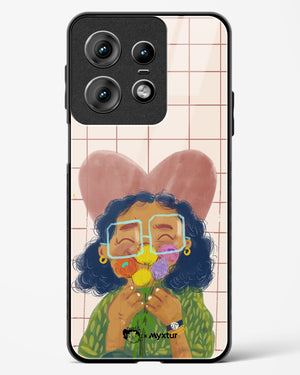 Floral Joy [doodleodrama] Glass Case Phone Cover (Motorola)