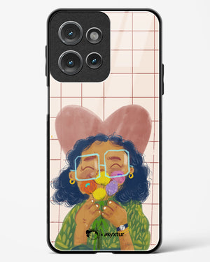 Floral Joy [doodleodrama] Glass Case Phone Cover (Motorola)