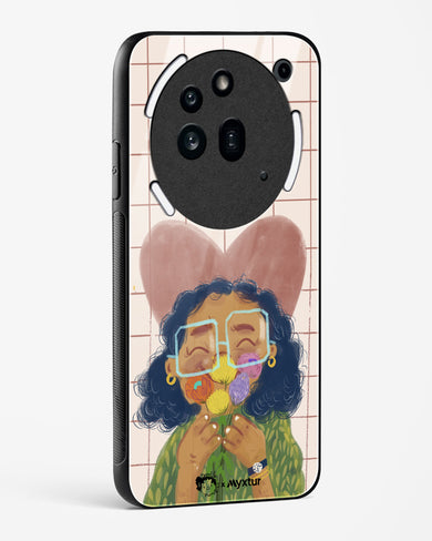 Floral Joy [doodleodrama] Glass Case Phone Cover (Nothing)