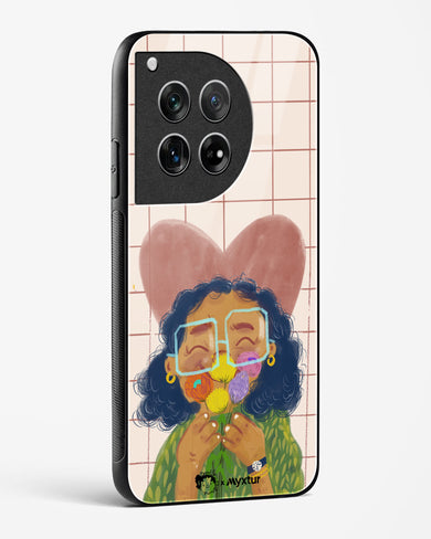 Floral Joy [doodleodrama] Glass Case Phone Cover (OnePlus)