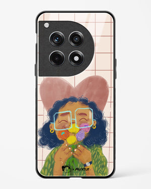 Floral Joy [doodleodrama] Glass Case Phone Cover (OnePlus)