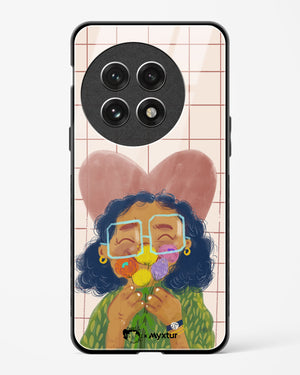 Floral Joy [doodleodrama] Glass Case Phone Cover (OnePlus)
