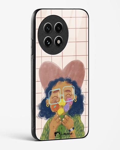 Floral Joy [doodleodrama] Glass Case Phone Cover (OnePlus)