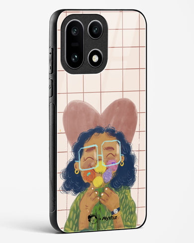Floral Joy [doodleodrama] Glass Case Phone Cover (OnePlus)