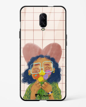 Floral Joy [doodleodrama] Glass Case Phone Cover (OnePlus)