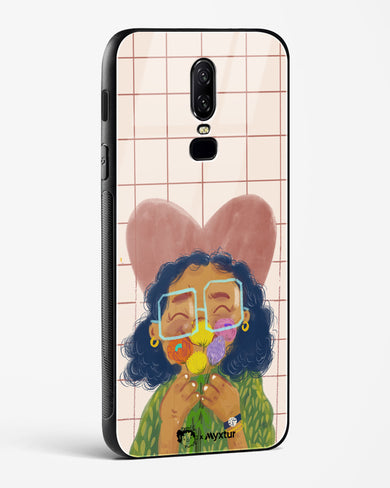 Floral Joy [doodleodrama] Glass Case Phone Cover (OnePlus)
