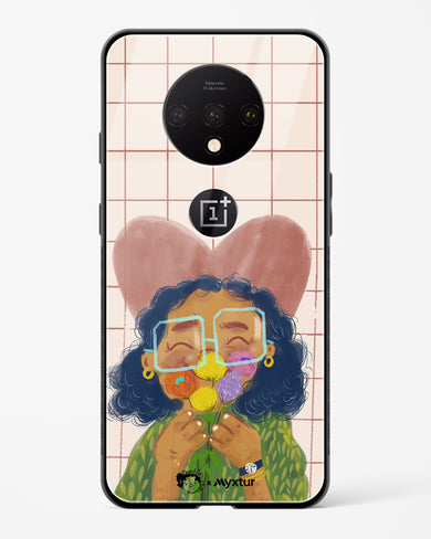 Floral Joy [doodleodrama] Glass Case Phone Cover (OnePlus)