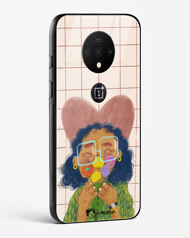 Floral Joy [doodleodrama] Glass Case Phone Cover (OnePlus)