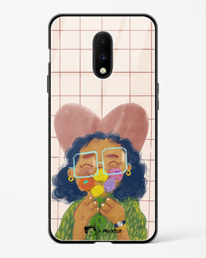 Floral Joy [doodleodrama] Glass Case Phone Cover (OnePlus)