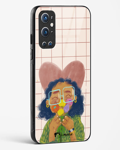 Floral Joy [doodleodrama] Glass Case Phone Cover (OnePlus)