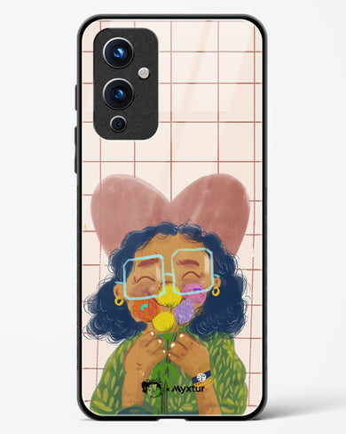 Floral Joy [doodleodrama] Glass Case Phone Cover (OnePlus)