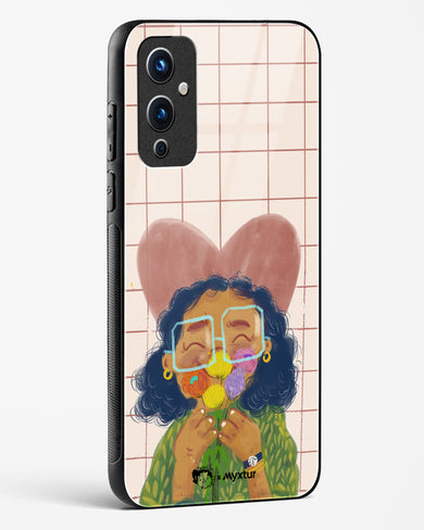 Floral Joy [doodleodrama] Glass Case Phone Cover (OnePlus)