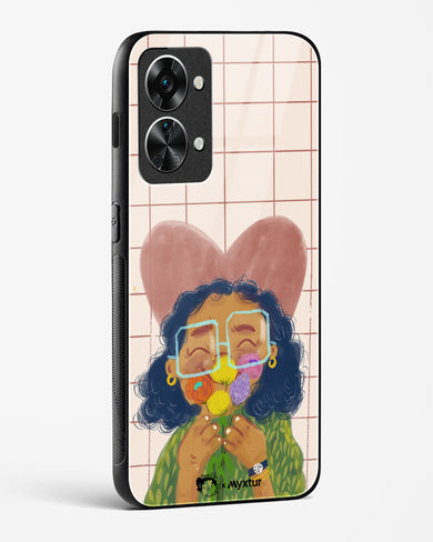 Floral Joy [doodleodrama] Glass Case Phone Cover (OnePlus)