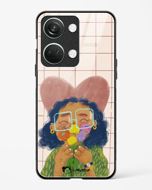 Floral Joy [doodleodrama] Glass Case Phone Cover (OnePlus)