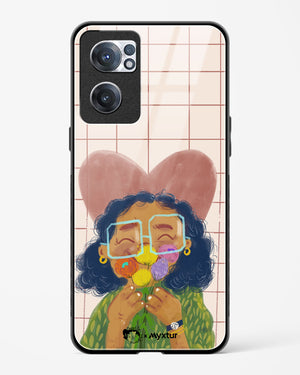 Floral Joy [doodleodrama] Glass Case Phone Cover (OnePlus)