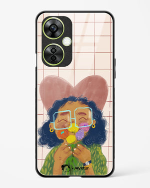 Floral Joy [doodleodrama] Glass Case Phone Cover (OnePlus)
