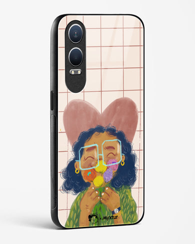 Floral Joy [doodleodrama] Glass Case Phone Cover (OnePlus)