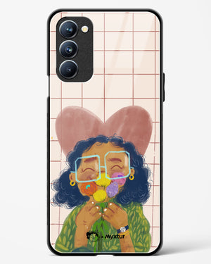 Floral Joy [doodleodrama] Glass Case Phone Cover (Oppo)