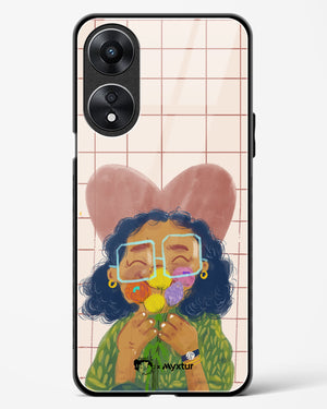 Floral Joy [doodleodrama] Glass Case Phone Cover (Oppo)