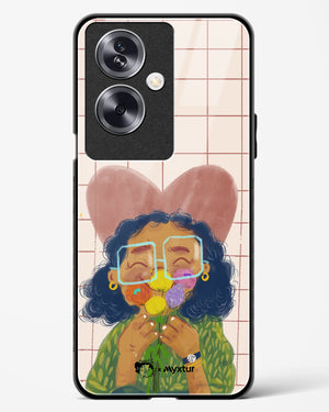 Floral Joy [doodleodrama] Glass Case Phone Cover (Oppo)