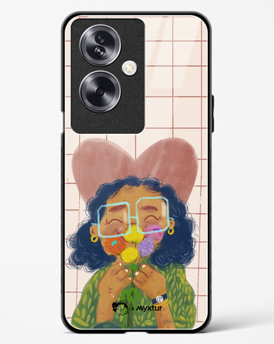 Floral Joy [doodleodrama] Glass Case Phone Cover (Oppo)