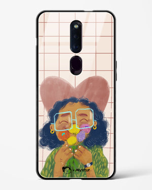Floral Joy [doodleodrama] Glass Case Phone Cover (Oppo)