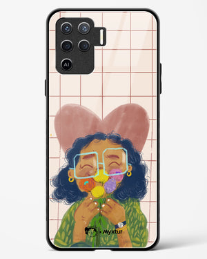 Floral Joy [doodleodrama] Glass Case Phone Cover (Oppo)
