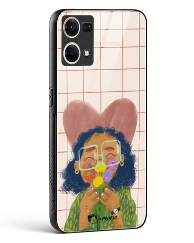 Floral Joy [doodleodrama] Glass Case Phone Cover (Oppo)