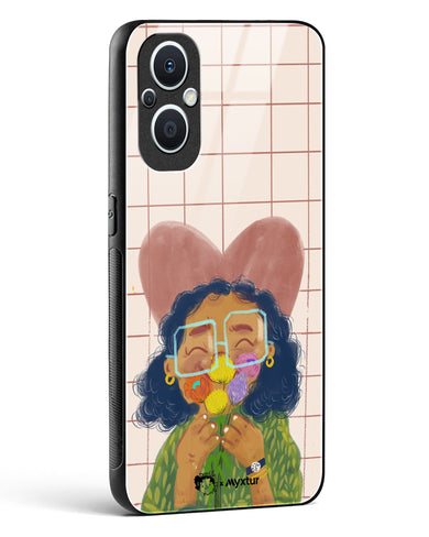 Floral Joy [doodleodrama] Glass Case Phone Cover (Oppo)