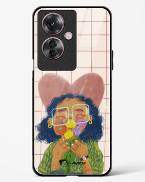 Floral Joy [doodleodrama] Glass Case Phone Cover (Oppo)