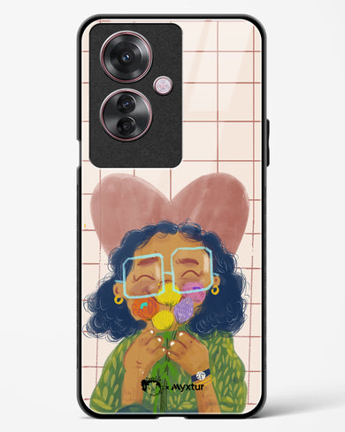 Floral Joy [doodleodrama] Glass Case Phone Cover (Oppo)