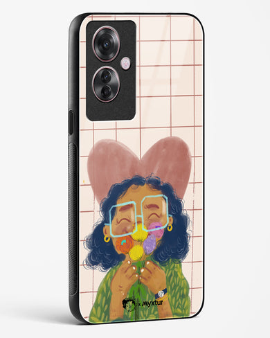 Floral Joy [doodleodrama] Glass Case Phone Cover (Oppo)