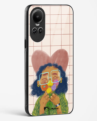 Floral Joy [doodleodrama] Glass Case Phone Cover (Oppo)