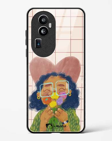 Floral Joy [doodleodrama] Glass Case Phone Cover (Oppo)