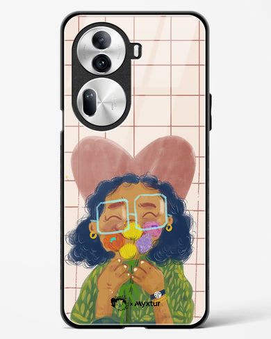Floral Joy [doodleodrama] Glass Case Phone Cover (Oppo)
