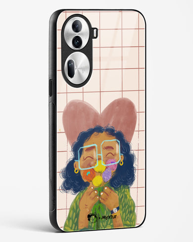 Floral Joy [doodleodrama] Glass Case Phone Cover (Oppo)