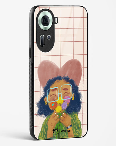 Floral Joy [doodleodrama] Glass Case Phone Cover (Oppo)