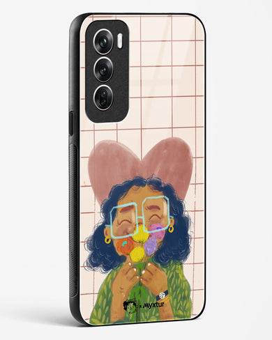 Floral Joy [doodleodrama] Glass Case Phone Cover (Oppo)