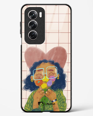 Floral Joy [doodleodrama] Glass Case Phone Cover (Oppo)