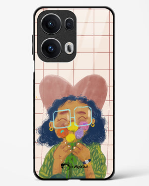 Floral Joy [doodleodrama] Glass Case Phone Cover (Oppo)