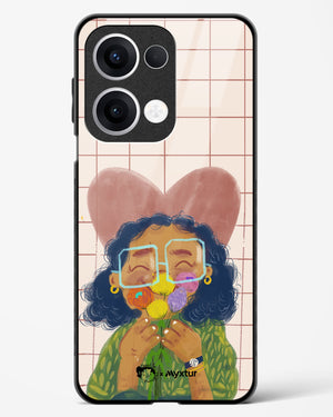 Floral Joy [doodleodrama] Glass Case Phone Cover (Oppo)